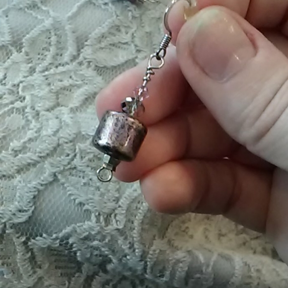 Handmade unique earrings - Picture 2 of 2